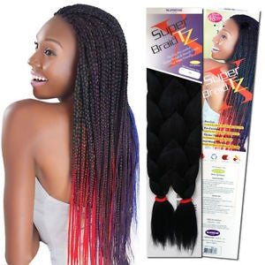 Sweetie Afro Kinky Marley Braid Synthetic Braiding Hair By Jazz Wave – Waba Hair  and Beauty Supply