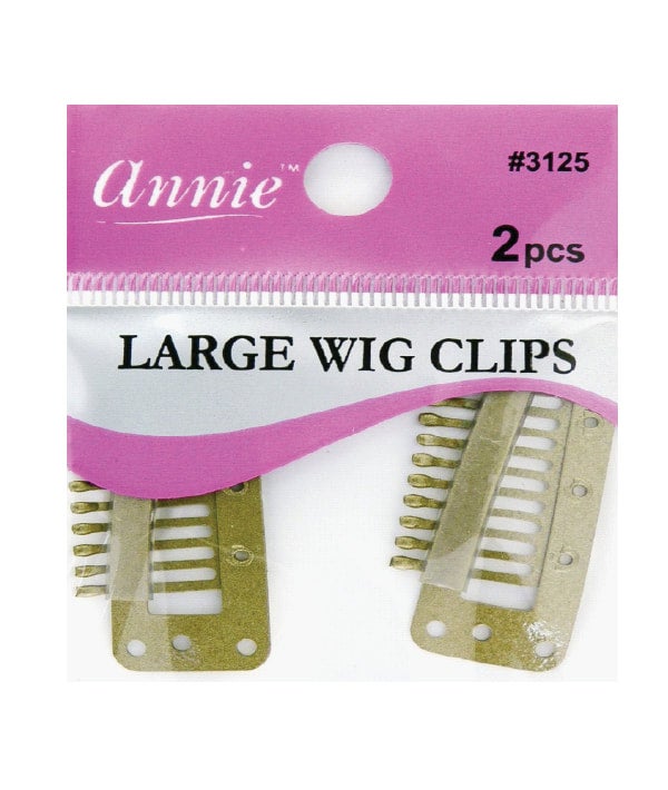  Annie Wig Clips Blonde 10ct Large : Beauty & Personal Care